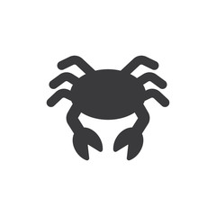 Crab vector icon