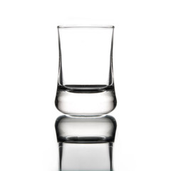 Cocktail Glass Collection - Small Shot. Isolated on white background