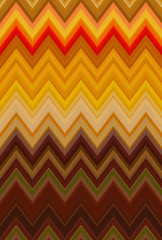 Fototapeta premium Chevron zigzag summer ecology nature pattern abstract art background, color trends. Colorful seamless illustration.