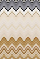 Chevron zigzag beige, brown pattern abstract art background trends
