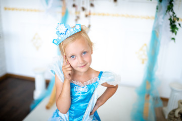 Snow Maiden princess girl © olgaosa