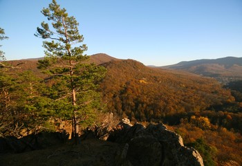 Plancheskie rocks near Krasnodar.
