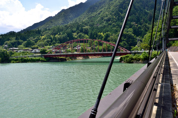 阿寺渓谷入り口