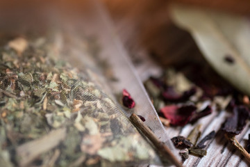 Sachet mélange de thé vert et épices