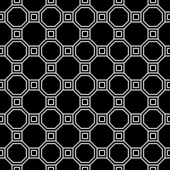 Vector seamless geometric pattern. Classic Chinese ancient ornament