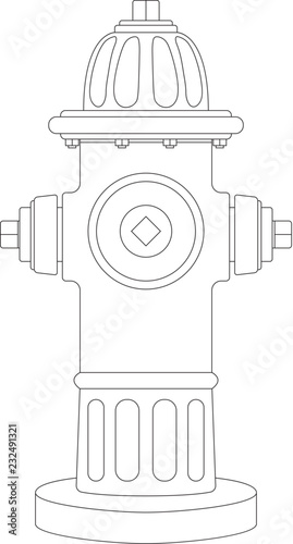 Drawing A Fire Hydrant
