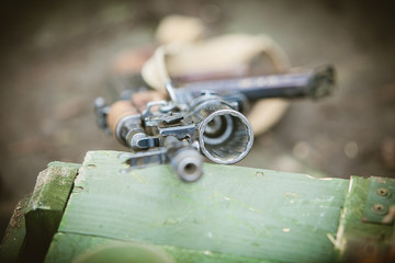 Grenade launcher on assault rifle