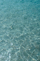 Beautiful crystal clear water