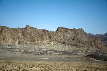 Ruins of anabandoned medieval village, Kharanaq, Iran