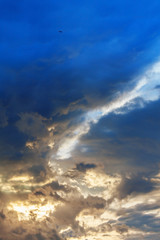 Obraz premium Colorful sky and clouds