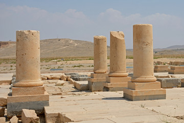 Fototapeta na wymiar Ruins of Pasargadae, Iran
