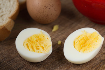 Hard boiled egg