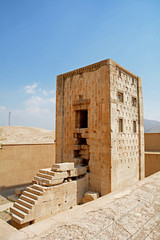 Zoroastrianfire temple, Naqs-e Rostam, Iran