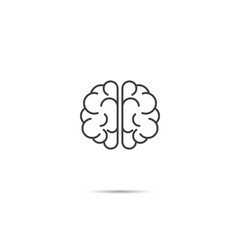 Brain icon, logo vector design