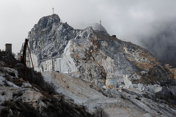 Marmor Marmorbruch Carrara