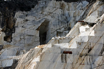 Marmor Marmorbruch Carrara