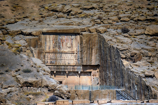 Ancient Persian royal tombs, Persepolis, Iran
