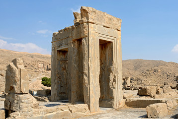 Fototapeta na wymiar Ruinsof the ancient Persian capital city of Persepolis, Iran