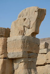 Ruins of the ancient Persian capital city of Persepolis, Iran