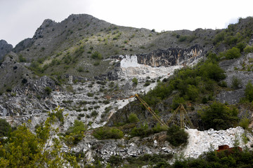 Marmor Marmorbruch Carrara