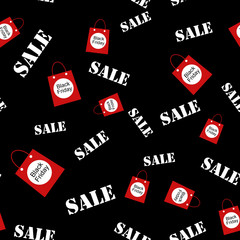 Abstract seamless pattern black friday sale layout background . For art template design, list, page, mockup brochure style, banner, cover, booklet, print, flyer, book, blank, card, sign, poster