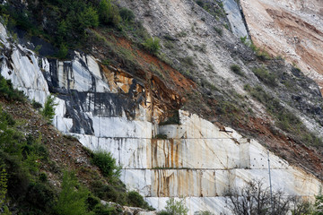 Marmor Marmorbruch Carrara