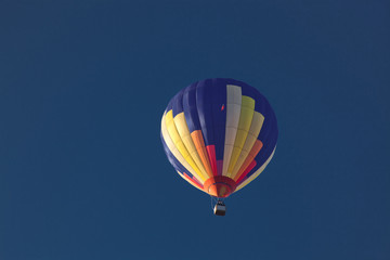 hot air balloons - freedom and adventure concept