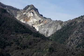 Marmor Marmorbruch Carrara
