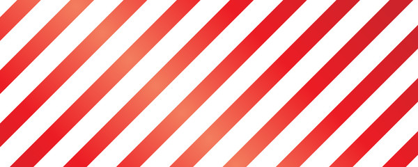 Christmas Seamless Pattern - Red and White Striped Background