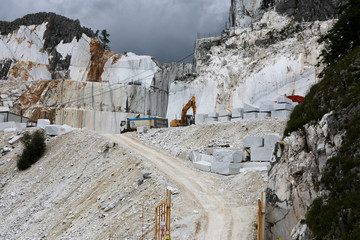 Marmor Marmorbruch Carrara