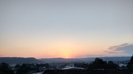 porto-união-por-do-sol