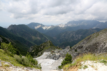 Marmor Marmorbruch Carrara