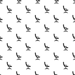 Guest chair pattern seamless vector repeat geometric for any web design