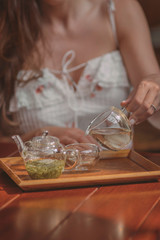 glass tea set