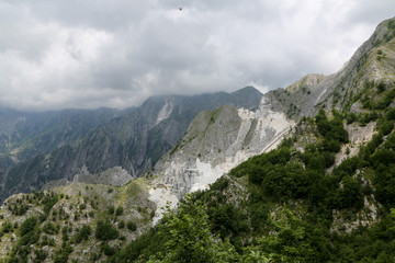 Marmor Marmorbruch Carrara