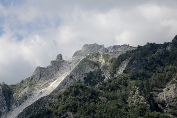 Fototapeta premium Marmor Marmorbruch Carrara