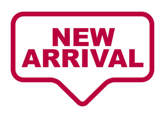 red vector banner new arrival
