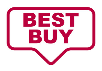 red vector banner best buy