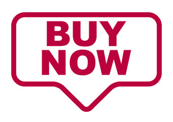 Fototapeta premium red vector banner buy now