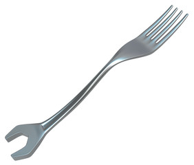 Fork Metal Spanner End