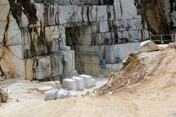 Marmor Marmorbruch Carrara