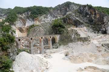 Marmor Marmorbruch Carrara