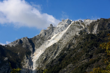 Fototapeta premium Marmor Marmorbruch Carrara