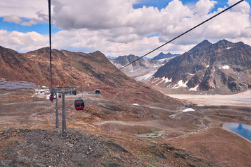 Lift on Pitztal glacier