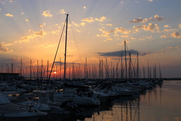 Tramonto ad Ancona