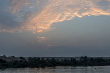 Sunset on Nile