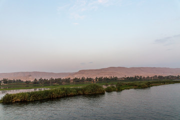 Sunset on Nile