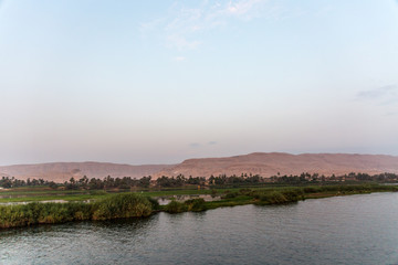 Sunset on Nile