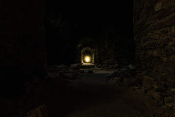 A light in the end of a tunnel