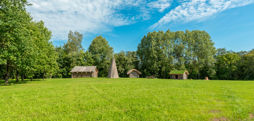 typical estonain coutry side view